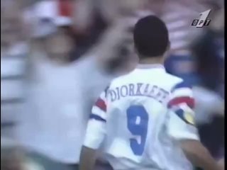 Юрий Джоркаефф - гол Испании на Евро-1996