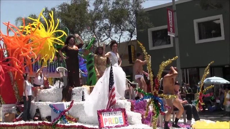 West Hollywood Gay Pride Parade 2012 - Celebrating Lesbians, Gays, Bisexuals & Transgenders