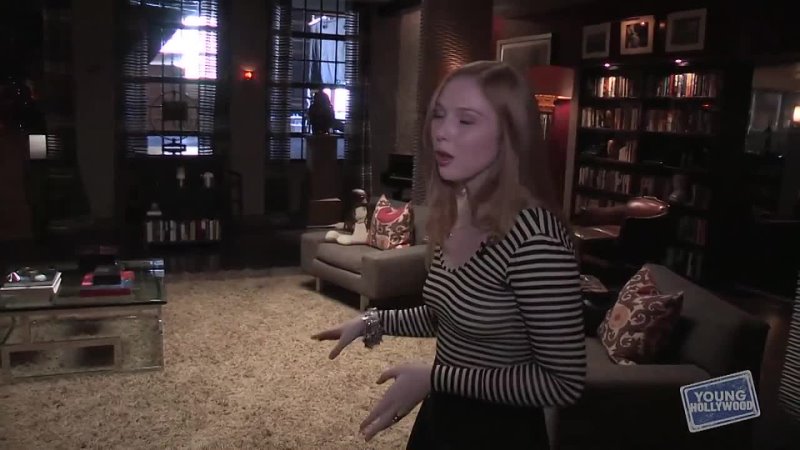 Young Hollywood - Set Tour with Molly C. Quinn
