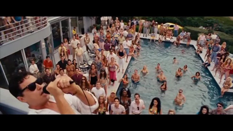 The Wolf of Wall Street Chest Thump