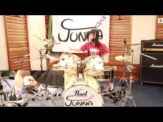 JUNNA Through The Fire And Flames  DragonForce  Drum Cover