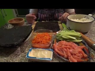 Русско-японские роллы. Делать просто, есть вкусно