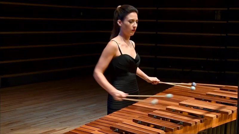 J.S. Bach - Suite for lute in E minor BWV 996 - Allemande, by Anne-Julie Caron-marimba