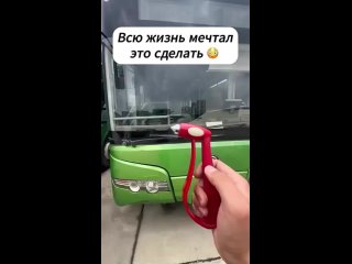 Каждый хотел это сделать. (видео)