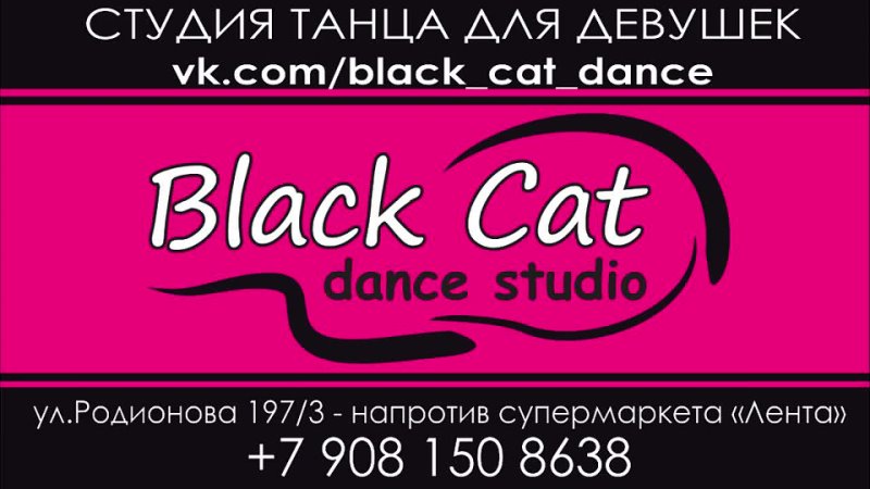 Strip Dance Black Cat dance studio Cocaine