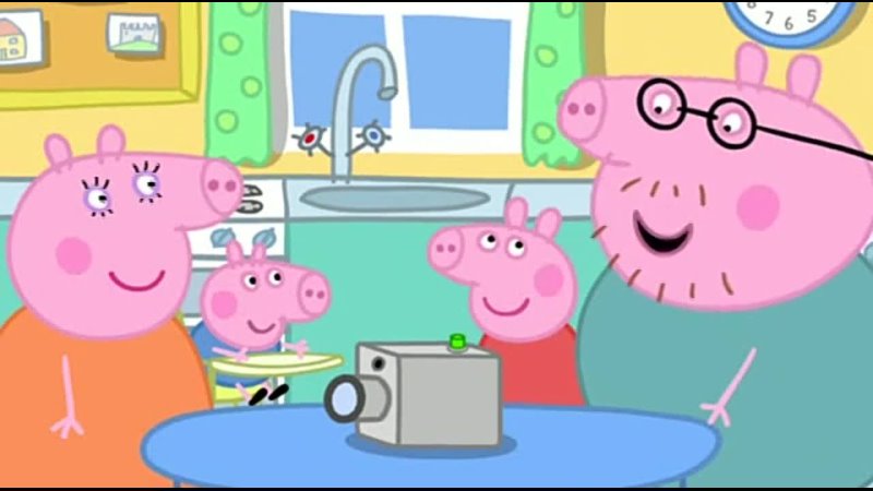 Peppa pig 1 51 daddys movie camera( Папина