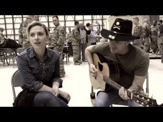 Scarlett Johansson - These Boots Are Made For Walkin (cover by Craig Campbell)