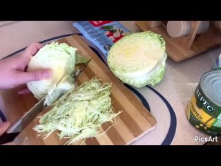 КРАБОВЫЙ САЛАТ классический. Как приготовить вкусный салат с крабовыми палочками.