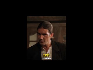 Антонио Бандерас с 1995 по 2023 года