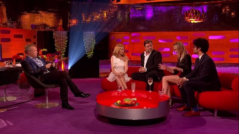 The Graham Norton Show 15x01 - Russell Crowe, Cameron Diaz, Richard Ayoade, Kylie Minogue