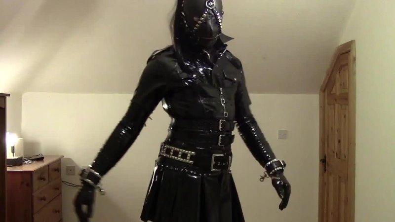 Latex PVC Leather BDSM Kinky Fetish Slave Looking Sexy