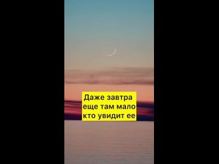 Луна, первый день в фазе роста - уникальная съемка  Освещенность поверхности спутника всего 1,7%  Снято 30 января, на... (видео)