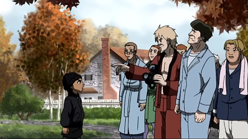 01x12 Гетто: Райли Был Здесь, The Boondocks: Riley Wuz Here