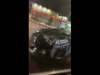 Массовая авария случилась на Каскадной / Орской    Удар был такой силы, что у ГАЗели оторвался кузов. Заняты все три... (видео)