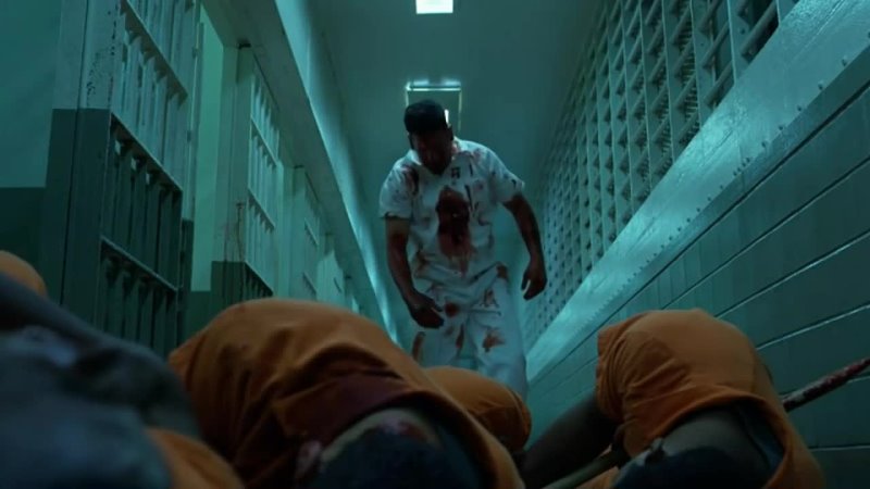 Daredevil Punisher Prison fight Scene ( HD