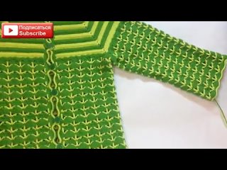 ☆Рукава для кофточки, вязание крючком для начинающих, crochet.