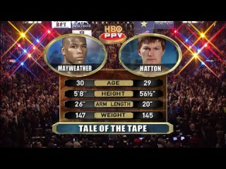 2007-12-08 Floyd Mayweather vs Ricky Hatton (WBC Welterweight Title)