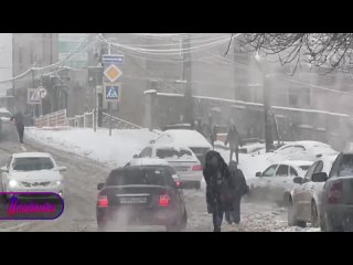 Снежная буря накрыла часть Дагестана, лишив жителей света, тепла и возможности нормально передвигаться на авто    В... (видео)