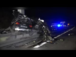 Crystal Castles - KEROSENE (Audi RS6 300KM_H Crash)