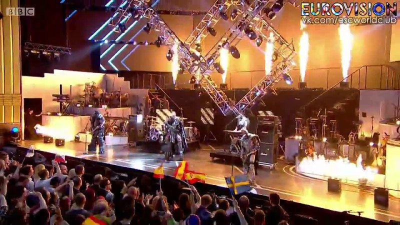 Lordi Hard Rock Hallelujah ( Live Eurovision Greatest Hits 2015 Concert in