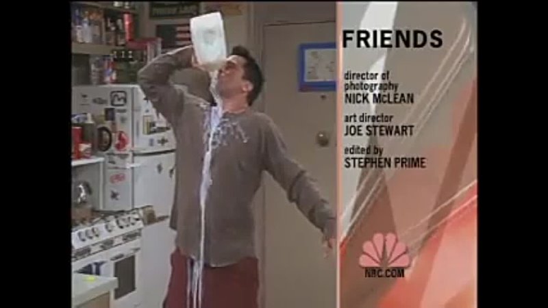 Funny Friends Scene Joey Learns French