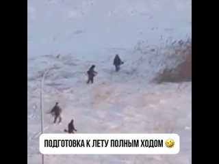 ОНИ ПРОСТО ДЕЛАЮТ НАПЕРЁД 😅  🤔 Коммунальщики в Тюмени удивили всех: скосили траву в феврале, когда лежит снег!  Это... (видео)