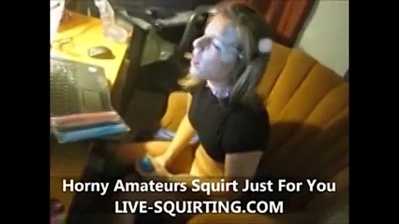 Squirting pussy juice in my own