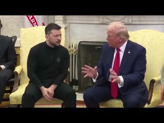Трамп сделал выводы по итогам встречи с Зеленским:   — Сторонам будет очень сложно вести дела в такой манере  — Трамп... (видео)