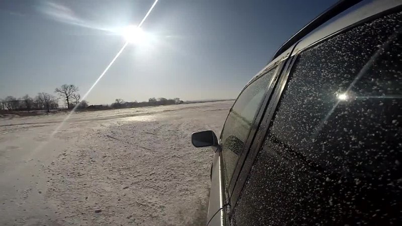 Snow Drift, Nissan Rnessa, Go Pro, Vladivostok