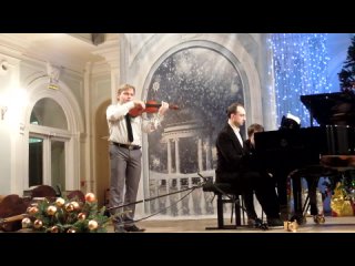 Чайковский Мелодия для скрипки и фортепиано  Евгений Субботин (скрипка)Петр Айду (фортепиано, фисгармония)