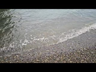 Погода на море сегодня.  Облачно, температура воздуха днем до 15 градусов тепла, ночью до 10, температура воды 10,1... (видео)