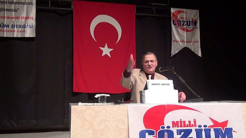 Milli Çözüm Dergisi "Ne Darbe Devrimciliği,Ne Demokrasi  Konulu Konferans - 21 Eylül 2013 / Gebze  Siyaset Bilimci Ahmet Akgül