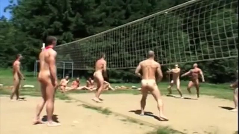 volleyball naked men team