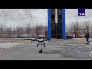 Новосибирская компания продемонстрировала работу противопожарных беспилотников   3 апреля в Новосибирска прошел... (видео)