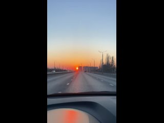 Закат Вознесенского тракта (видео)