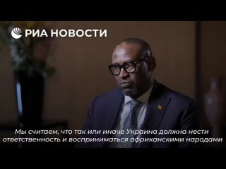 Украина создает угрозу безопасности в Африке, является безответственным игроком, заявил в интервью РИА Новости министр... (видео)