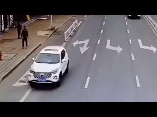 В Китае собака угнала машину и устроила ДТП    Хозяин авто ненадолго отлучился и оставил авто заведённым. Этим и... (видео)