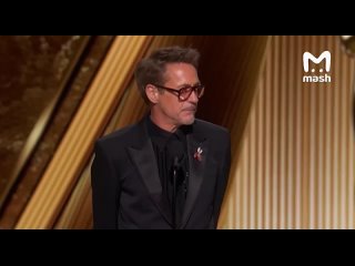 Yura Borisov — great, in the right place и всё такое. Роберт Дауни младший похвалил нашу звёздочку со сцены Оскара и... (видео)