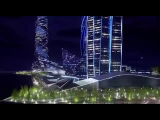 Так будут выглядеть два новых небоскреба возле «Лахта Центра»  Напомним, что рядом с главной высоткой города вырастут... (видео)