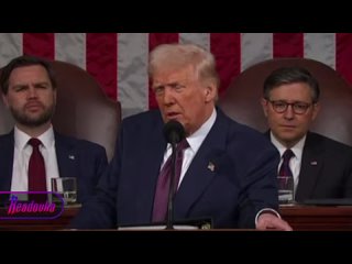 Дональд Трамп назвал свое выступление перед конгрессом «Возрождение американской мечты»    Дональд Трамп выступает... (видео)