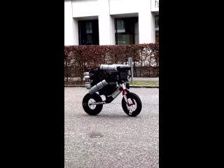 Это Ultra Mobile Vehicle (UMV). Он ездит, поворачивает, прыгает, делает трюки и делает внезапную остановку, называемую... (видео)