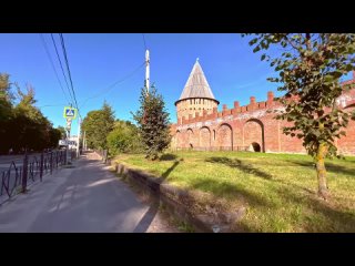 Смоленск - прогулка по городу ☀️ Восточная часть Смоленской крепостной стены | Пригородная часть города