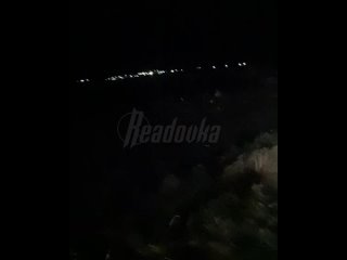 На месте падения ракетоносца Ту-22М3 начался пожар    Readovka публикует кадры с места падения стратегического... (видео)