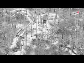 Расчет САУ "Мста-С" нанес удар высокоточным снарядом "Краснополь" по замаскированному минометному блиндажу ВСУ в ДНР,... (видео)