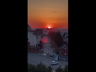 Наслаждаемся шикарными закатами! (видео)