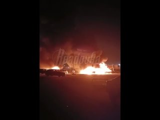 Кадры обломков беспилотника, которые упали на Ж/Д пути на станции Домодедово    Глава города Домодедово Евгений... (видео)