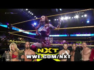 Charlotte vs Sasha Banks, NXT Divas Championship - NXT TakeOver R Evolution
