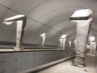 🚇 Метрострой показал, как выглядит будущая станция «Юго-Западная» изнутри  На станции «Юго-Западная»... (видео)