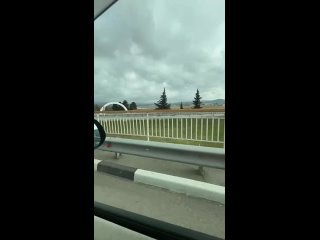 Небе как небе. Вся в туча) - Рулон Обоев