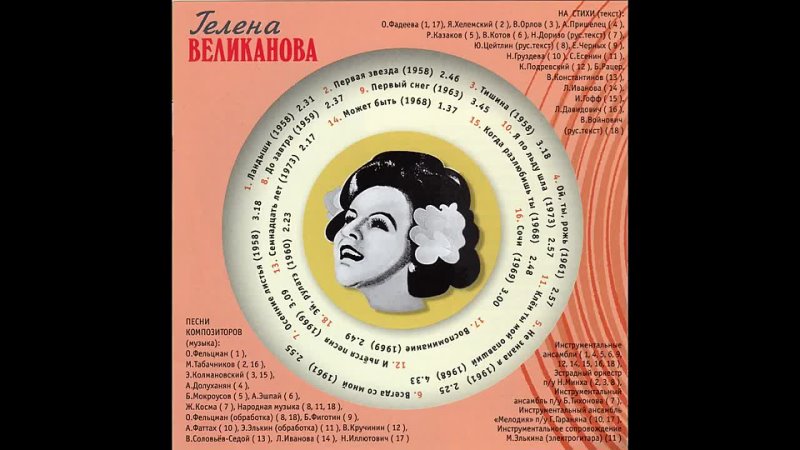 Ландыши (1959). Гелена Великанова. Clip. Custom